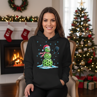 Load image into Gallery viewer, CHRISTMAS PICKLEBALL-GREEN SNOWMAN
