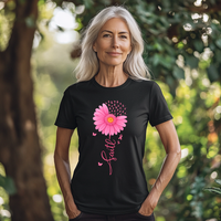 Load image into Gallery viewer, BREAST CANCER AWARENESS-FAITH FLOWER
