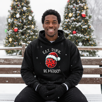 Load image into Gallery viewer, CHRISTMAS HOODIE-EAT DINK &amp; BE MERRY
