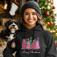 Load image into Gallery viewer, MERRY CHRISTMAS MULTI-COLORED TREES
