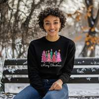 Load image into Gallery viewer, MERRY CHRISTMAS MULTI-COLORED TREES
