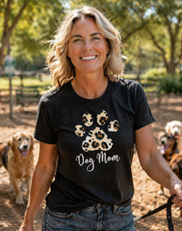 Load image into Gallery viewer, Dog Mom - Large Lepard Paw
