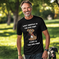 Load image into Gallery viewer, WHAT HAPPENS IN THE DOG PARK, STAYS IN THE DOG PARK
