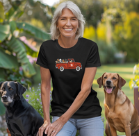 Load image into Gallery viewer, Red Truck Dog Taxi
